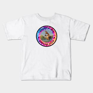 psychedelic chicken joe Kids T-Shirt